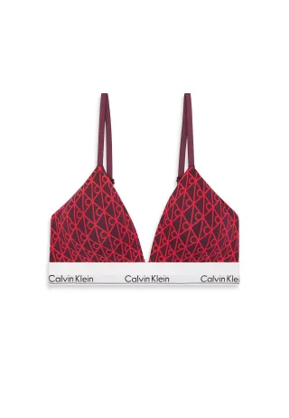 LIGHTLY LINED TRIANGLE seamless emblem/dark berry - Gr. - XS