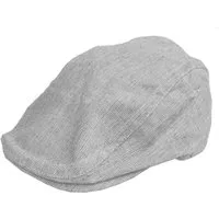 Cool4 Schiebermütze Flatcap Herren Gatsby Cap MiniX Muster Leinen