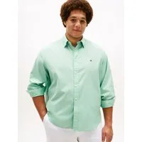 Tommy Hilfiger Big & Tall Langarmhemd BT-FLEX POPLIN SOLID Große Größen, regular fit