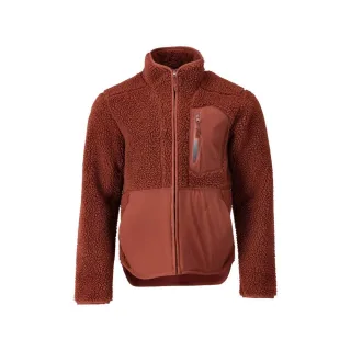 MASCOT Herren Faserpelz Jacke mit Reißverschluss CUSTOMIZED Herbstrot M - 22303-682-24-M