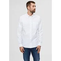 Selected Langarmhemd SLHREGRICK-OX SHIRT LS NOOS Baumwolle, regular fit