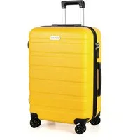 TAN.TOMI Handgepäckkoffer Koffer Hartschale Leicht Reisekoffer ABS Geräumig Haltbar(M L XL), 4 Rollen, Trolley Handgepäck Große Kapazität mit 4 Rollen und Zahlenschloss