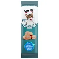 Dokas Hühnchen-Rolle mit Rind 10 g - 32 Stück / Sparpaket, für: Katze