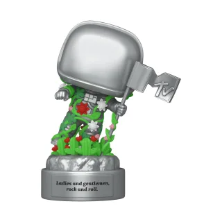 Funko Pop! Ad Icons: MTV 40th - Moon Person - MTV Moon Man - Vinyl-Sammelfigur - Geschenkidee - Offizielle Handelswaren - Spielzeug Für Kinder und Erwachsene - TV Fans - Modellfigur Für Sammler