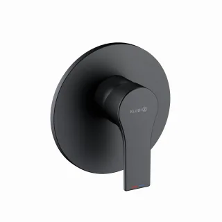 Kludi ZENTA SL Unterputz-Brausearmatur m. Funktionseinheit mattschwarz, 487553965 487553965