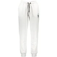 La Martina 5-Pocket-Hose Weisse Herren-Sporthose: Bequemer Schnitt mit Kordelzug & Taschen