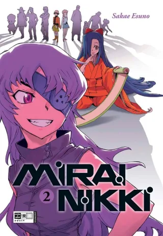 Mirai Nikki 02 [Taschenbuch] [2011] Esuno Sakae Shanel Josef Wissnet Matthias