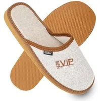 filsko Staun VIP MEN Herren Hausschuh Stickerei VIP MEN