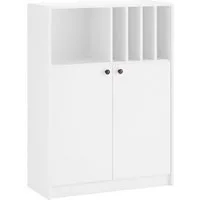OTTO home Aktenschrank Licia viel Stauraum, 2 Türen und 5 offene Fächer