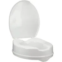 Rehaforum Medical GmbH WC-Sitz TOILETTENSITZERHÖHUNG 10 cm mit Deckel