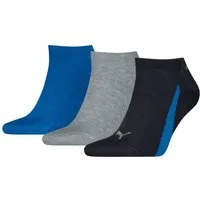 PUMA Sneakersocken PUMA UNISEX LIFESTYLE SNEAKERS 3P (3-Paar) Flache Zehennaht, Rippenbündchen