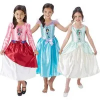 Rubie´s König-Kostüm Disney Prinzessinnen Verkleidungskiste mit 3 Kostü, Traumhafte Disney Prinzessinnen Verkleidungkiste mit drei Disney Prinz