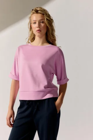 THE FASHION PEOPLE - T-Shirt Silk Touch cherry blossom - Gr. - M