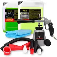 ABACUS Tornador Set, Tornador Black Z-020RS Rotador Adaptor Sprühreiniger (Gebrauchsfertige Spezialmischung, [6-St. Beseitigt Flecken Hochwirksam und Materialschonend)