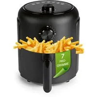 GOURMETmaxx Heißluftfritteuse 2,3 l, Airfryer mit Timerfunktion (60 Minuten Timer), 100 W, Nahezu ohne Öl, Vorheizen & Warmhalten, 1000 W &, 8 in 1 Funktionen