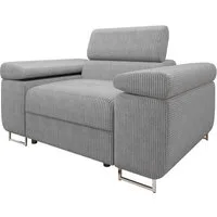 MIRJAN24 Sessel Torezio Cord, Einstellbare Kopfstützen, 134x102x70-90 cm
