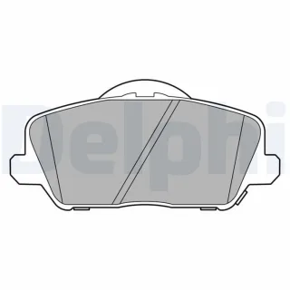 Delphi Bremsbel?ge vorne Hyundai I30 Kia Ceed Pro