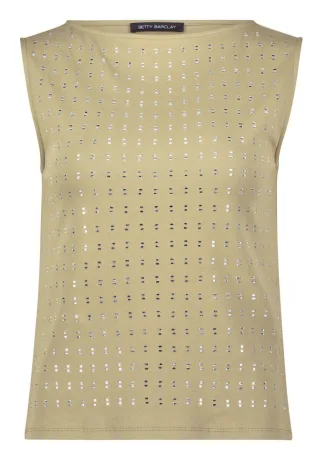 Betty Barclay - Ärmelloses Shirt grün - Gr. - 40