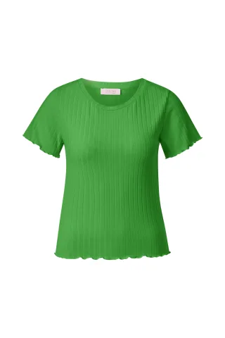 Rich & Royal - Rib T- Shirt apple tree - Gr. - S