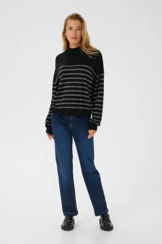 Strickpullover KAlizz Strickpullover Loose fit black