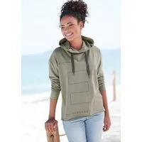 Elbsand Kapuzensweatshirt Dea, Hoodie mit Logodruck vorne
