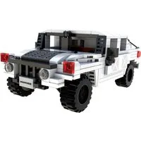 Jamara CaDA, Bricks, Humvee weiß (402853) Konstruktions-Spielset, (328 St)