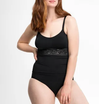 Speidel - Camisole gemoldet INSHAPE schwarz - Gr. - 38
