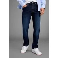 Arizona Straight-Jeans gerader Schnitt, normale Leibhöhe, mit Knopf- und Reißverschluss