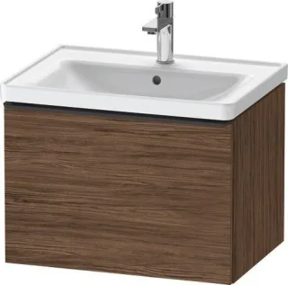 Duravit D-Neo Waschtischunterbau wandhängend Nussbaum dunkel Matt 634x452x440 mm - DE42540BD210000 DE42540BD210000