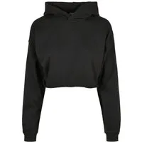 URBAN CLASSICS Rundhalspullover Urban Classics Damen Ladies Oversized Cropped Hoody (1-tlg)