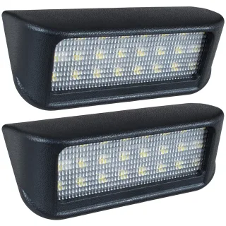 2x LED PREMIUM Kennzeichenbeleuchtung Leuchten Kennzeichen SMD für Fiat Scudo Opel Combo E Vivaro C Zafira LIFE