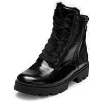 vitaform Damen Stiefeletten Softlackleder Stiefelette