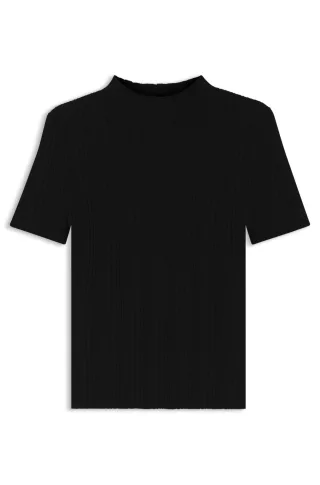 HUGO RED Womenswear - Sarphapilk Black - Gr. - L