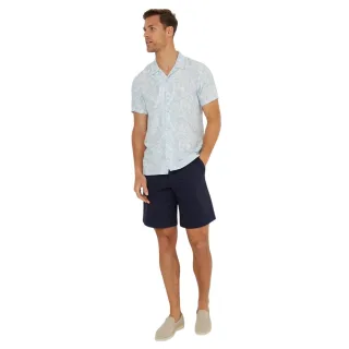 Threadbare - Hemd für Herren, Regulär, kurzärmlig (Himmel)