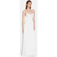 Vera Mont Abendkleid Damen mit Wasserfallausschnitt Material