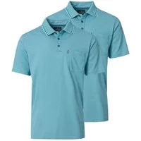 CASAMODA Poloshirt 2er Pack Basic (Spar-Set, 2-tlg) Poloshirt - Baumwolle - Atmungsaktiv
