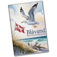 speecheese Magnet Blåvand Souvenir Souvenir Magnet – Hier bläst der Westwind