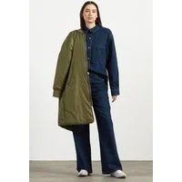 SENSES.THE LABEL Langjacke mit Two-Way-Zipper