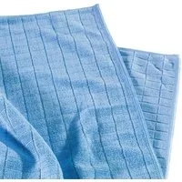 SAUGAUF Universal- & Bodentuch 50 x 60 cm für Haushalt, Küche, Laminat Reinigungstücher (5-tlg., Spar-Set, Doppelt gebürstete Oberfläche für höhere Wasser- und Schmutzaufnahme)
