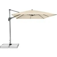 doppler® Ampelschirm Doppler Active II Ampelschirm Sonnenschirm 350x260cm natur 820