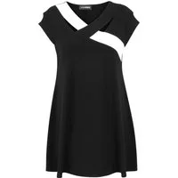 Doris Streich Longshirt (1-tlg) mit Kontrasteinsatz