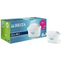 BRITA Wasserfilter MAXTRA PRO ALL-IN-1, Zubehör für BRITA Tischwasserfilter, 4-stufiges-Filtersystem