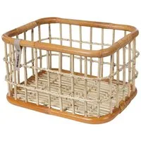 Basil Fahrradkorb Basil Green Life Rattan L Fahrradkorb 30 Liter natur
