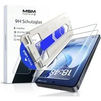 MSM Protech Displayschutzglas 2X 6D Schutzglas für Samsung Galaxy S26 Ultra Panzerfolie EASY INSTALL