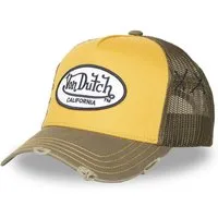 Von Dutch Trucker Cap Von Dutch Originals Trucker Cap - CALIFORNIA TWILL Used Effect (Basecap, Basecap, Meshcap, Trucker Kappe) Used-Look