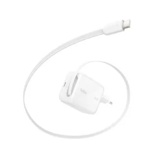 Belkin BOOST Charge Pro 67W Dual GaN einziehb.Kabel ws WCH022kqWH