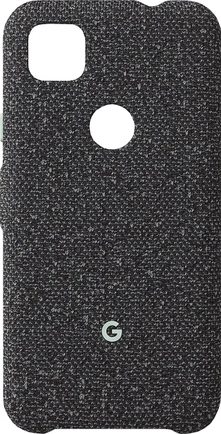 Google Fabric Back Cover [für Pixel 4a] schwarz