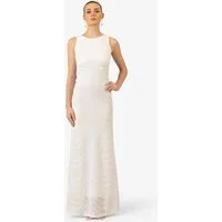 Kraimod Abendkleid aus hochwertigem Polyester Material mit Rundhalsausschnitt