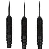 Kings Dart Dartpfeil Dart Barrel-Set Black Star, Shark Grip bietet sicheren Halt