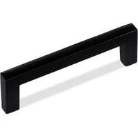 SO-TECH® Möbelgriff Bügelgriff BLACKLINE I schwarz matt, Schrankgriff Aluminium (10-St), Bohrlochabstand (BA) 96 mm, inkl. M4 Befestigungsschrauben